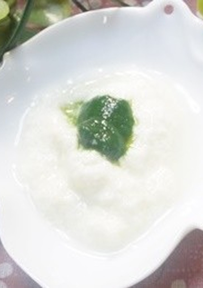 離乳食初期　豆腐とほうれん草の裏ごし-レシピのメイン写真