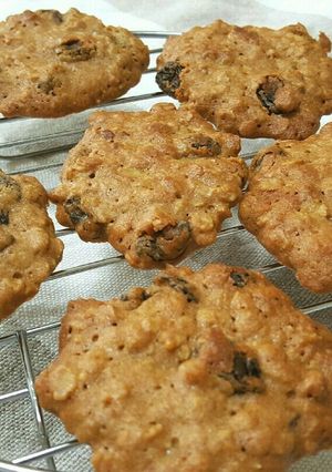 ごま油が香ばしい！オートミールクッキー★-レシピのメイン写真