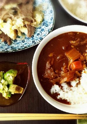 家庭で作るしっかり和風カレー-レシピのメイン写真