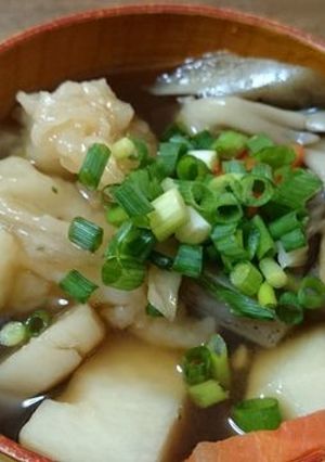 【ぐうたら】すいとん-レシピのメイン写真