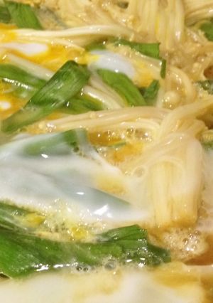 えのき入りニラ玉✾-レシピのメイン写真