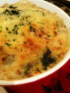 ほうれん草とかきのスープグラタン-レシピのメイン写真