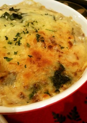 ほうれん草とかきのスープグラタン-レシピのメイン写真