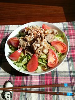 【マルちゃん正麺】しゃぶしゃぶサラダ冷麺-レシピのメイン写真