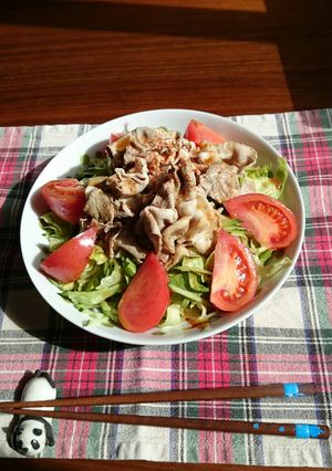 【マルちゃん正麺】しゃぶしゃぶサラダ冷麺-レシピのメイン写真
