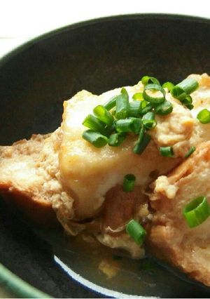 油麩・豆腐の卵とじ-レシピのメイン写真