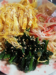 マルちゃん正麺で冷やし中華!-レシピのメイン写真