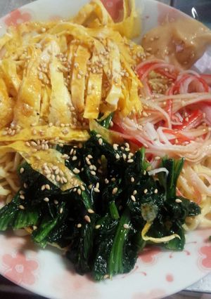 マルちゃん正麺で冷やし中華！-レシピのメイン写真