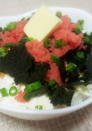 明太子とお豆腐のぶっかけ丼-レシピのメイン写真