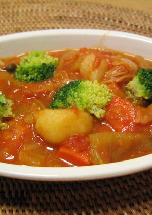 ★野菜たっぷり♪ほっこりトマト煮込み★-レシピのメイン写真