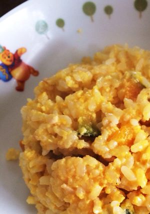 簡単！残り物で作るかぼちゃリゾット-レシピのメイン写真