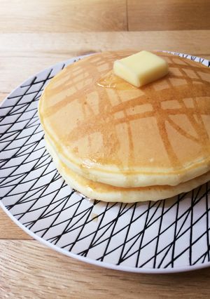 しっとりふわふわパンケーキ-レシピのメイン写真