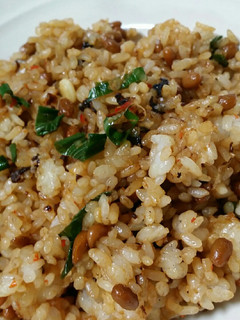 納豆好きのチャーハンランチ♬-レシピのメイン写真