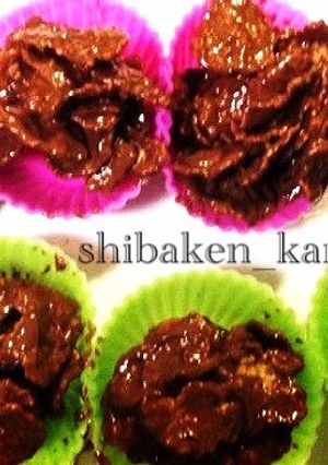 人気☆簡単材料２つシリアルチョコフレーク-レシピのメイン写真