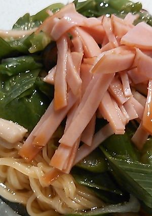 簡単、安い！ネギで冷やし中華-レシピのメイン写真