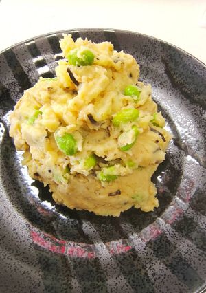 枝豆と塩昆布の旨塩ポテトサラダ-レシピのメイン写真