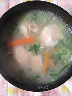 とろとろ蓮根おみそ汁-レシピのメイン写真