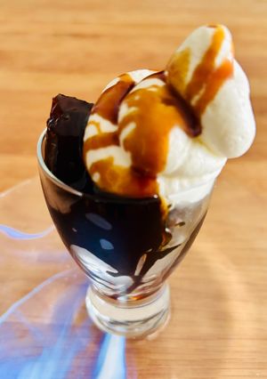 簡単☆黒蜜コーヒーゼリー-レシピのメイン写真