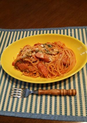 家のナポリタン♪トマトジュースVer．-レシピのメイン写真