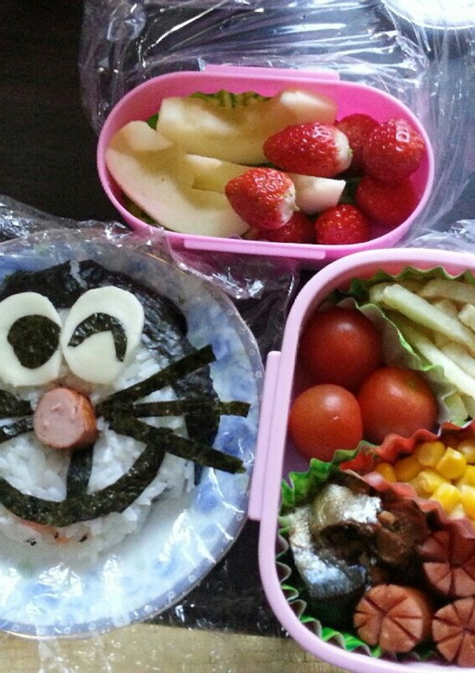 子供のころのキャラクタを娘のお弁当に-レシピのメイン写真
