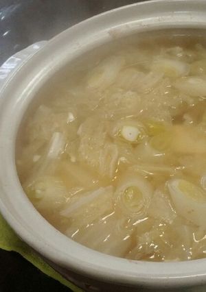 簡単!!白だしのヘルシー鶏鍋-レシピのメイン写真