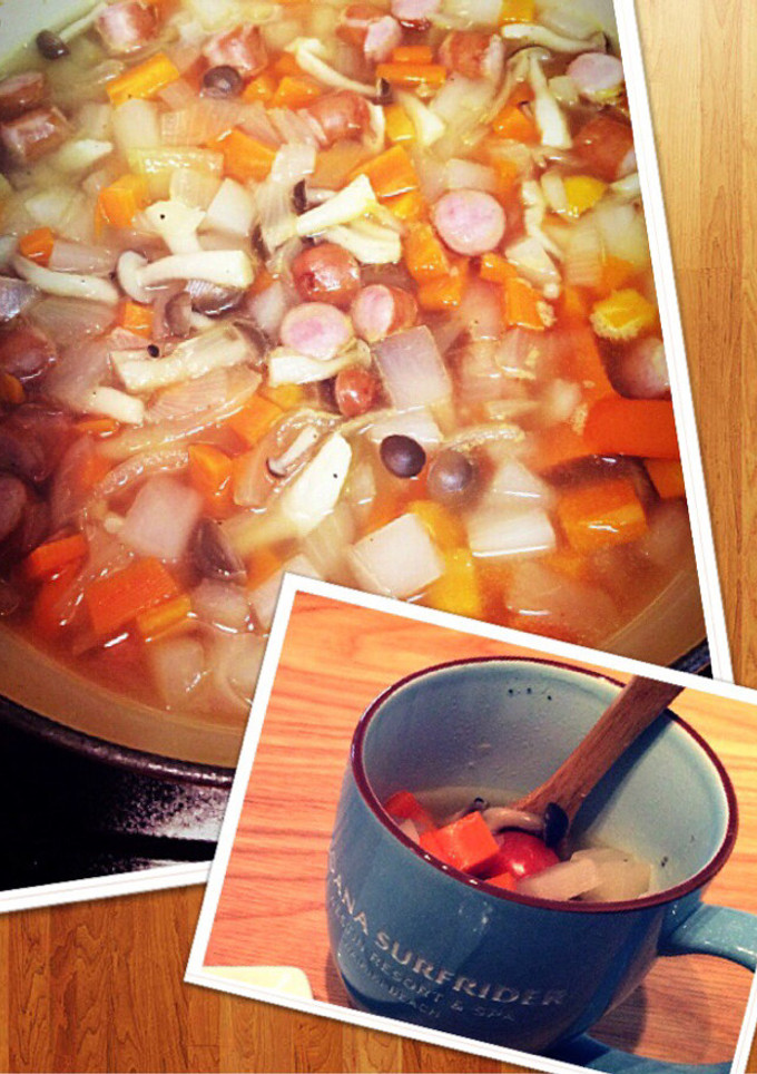 妊婦必見！体重管理の野菜スープ-レシピのメイン写真