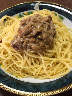 納豆ぺぺロンチーノ-レシピのメイン写真