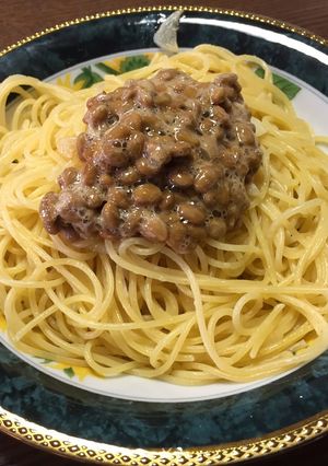 納豆ぺぺロンチーノ-レシピのメイン写真