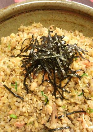 シンプル鮭チャーハン-レシピのメイン写真