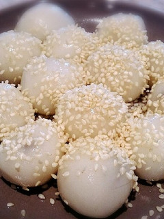 白玉チョコ団子-レシピのメイン写真