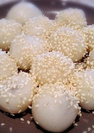 白玉チョコ団子-レシピのメイン写真