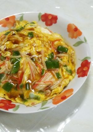 マルちゃん正麺 冷し中華で天津麺-レシピのメイン写真