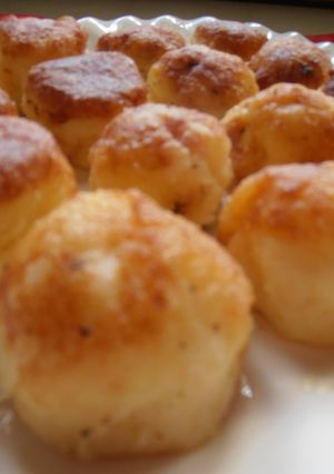 揚げない、チーズ入りポテトボール-レシピのメイン写真