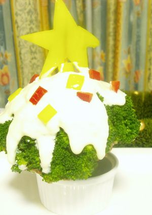 White Snow Xmas Tree-レシピのメイン写真