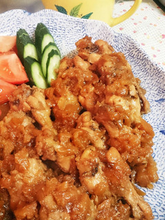 鶏手羽元のパイナップル煮-レシピのメイン写真