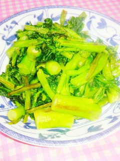 ゚*.。✡おいしい菜の塩炒め゚*.。✡-レシピのメイン写真