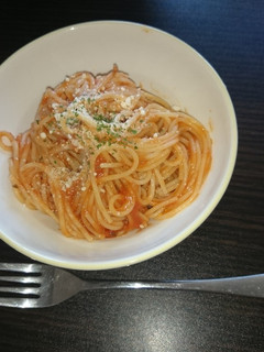 手抜きミートソースナポリパスタ-レシピのメイン写真
