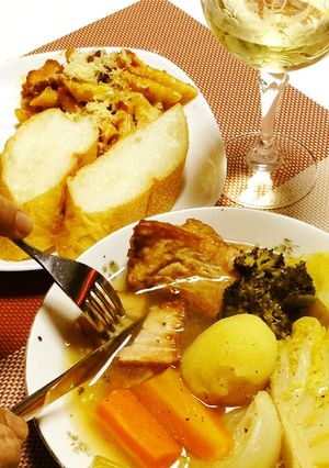 厚切りベーコンとゴロゴロ野菜のポトフ-レシピのメイン写真