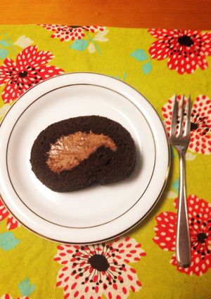 チョコロールケーキ-レシピのメイン写真