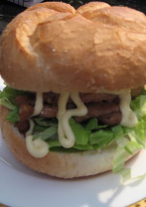 TERIYAKI CHICKENバーガー-レシピのメイン写真