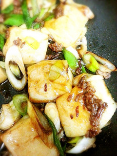 簡単ネギ肉もち-レシピのメイン写真