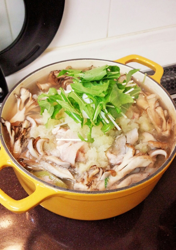 舞茸たっぷりみぞれ鍋-レシピのメイン写真