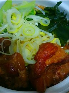 酒飲みの豚軟骨!ラーメントッピング-レシピのメイン写真