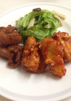 タッカジョン(鳥から揚げピリ辛味)-レシピのメイン写真