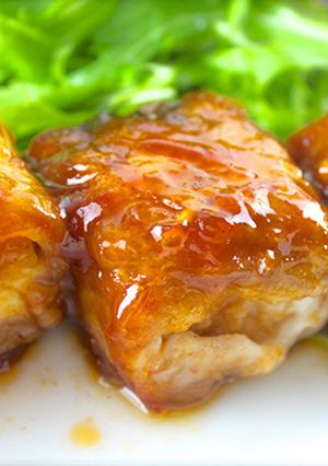 少ないお肉で大満足♡厚揚げの豚バラ巻き-レシピのメイン写真