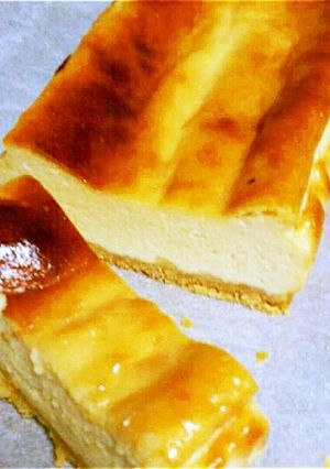 ヨーグルトっぽくないベイクドチーズケーキ-レシピのメイン写真