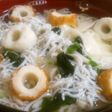 「しらす」きしめん
