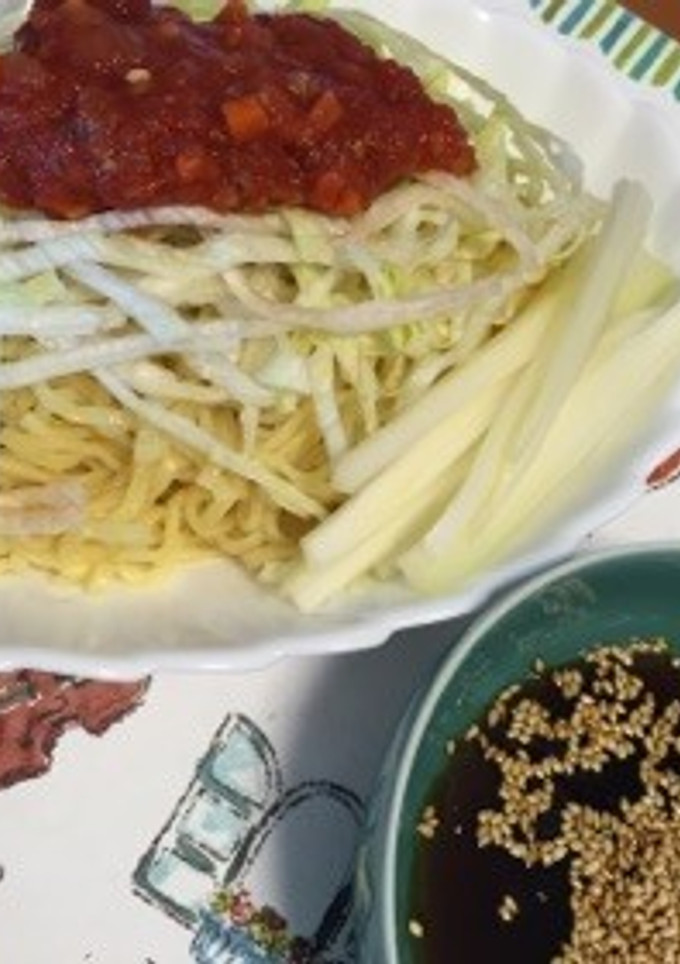 トマトソースの冷やし中華-レシピのメイン写真