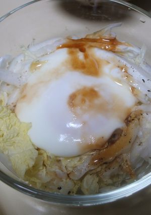 忙しい朝のちゃちゃっとレンジ卵-レシピのメイン写真