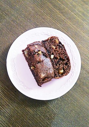 豆乳と豆腐のくるみチョコケーキ-レシピのメイン写真